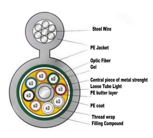 Fiber GYTC8S-12B1-100M