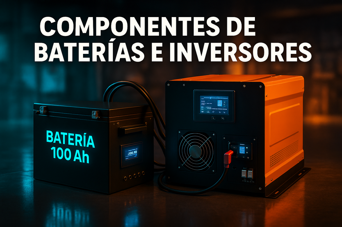 Componentes de una batería: descubre su estructura y funcionamiento.