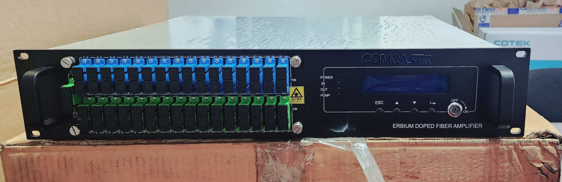 XFO-EDFASW19dbm - 32 Salidas WDM - Comcast Group