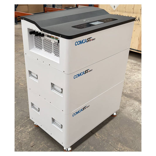 Inversor híbrido todo en uno Comcast 12 kW con batería 20 kWh
