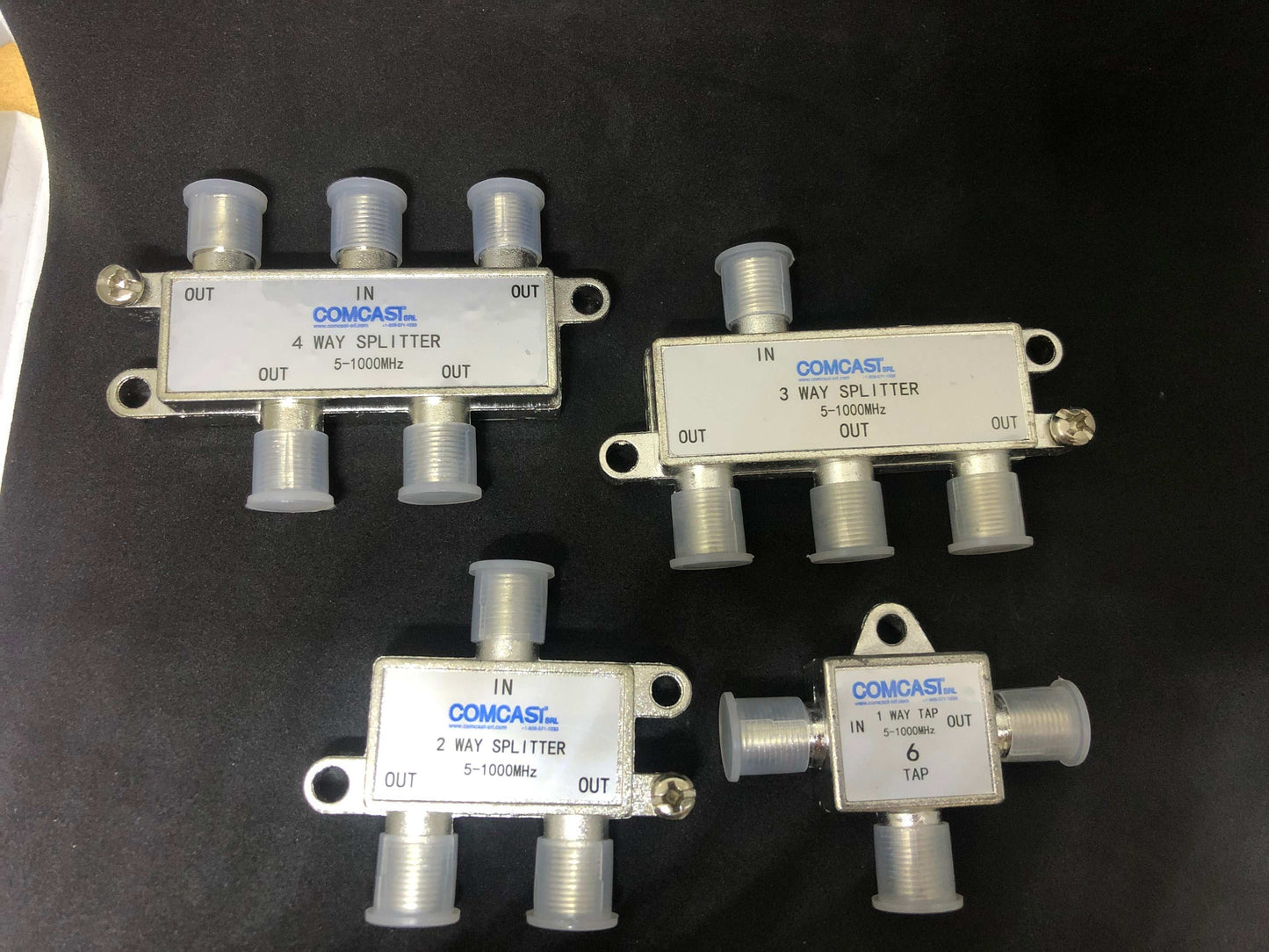 FZ0291A - Divisor Interior de 3 Vías (15 Unidades) - Comcast Group