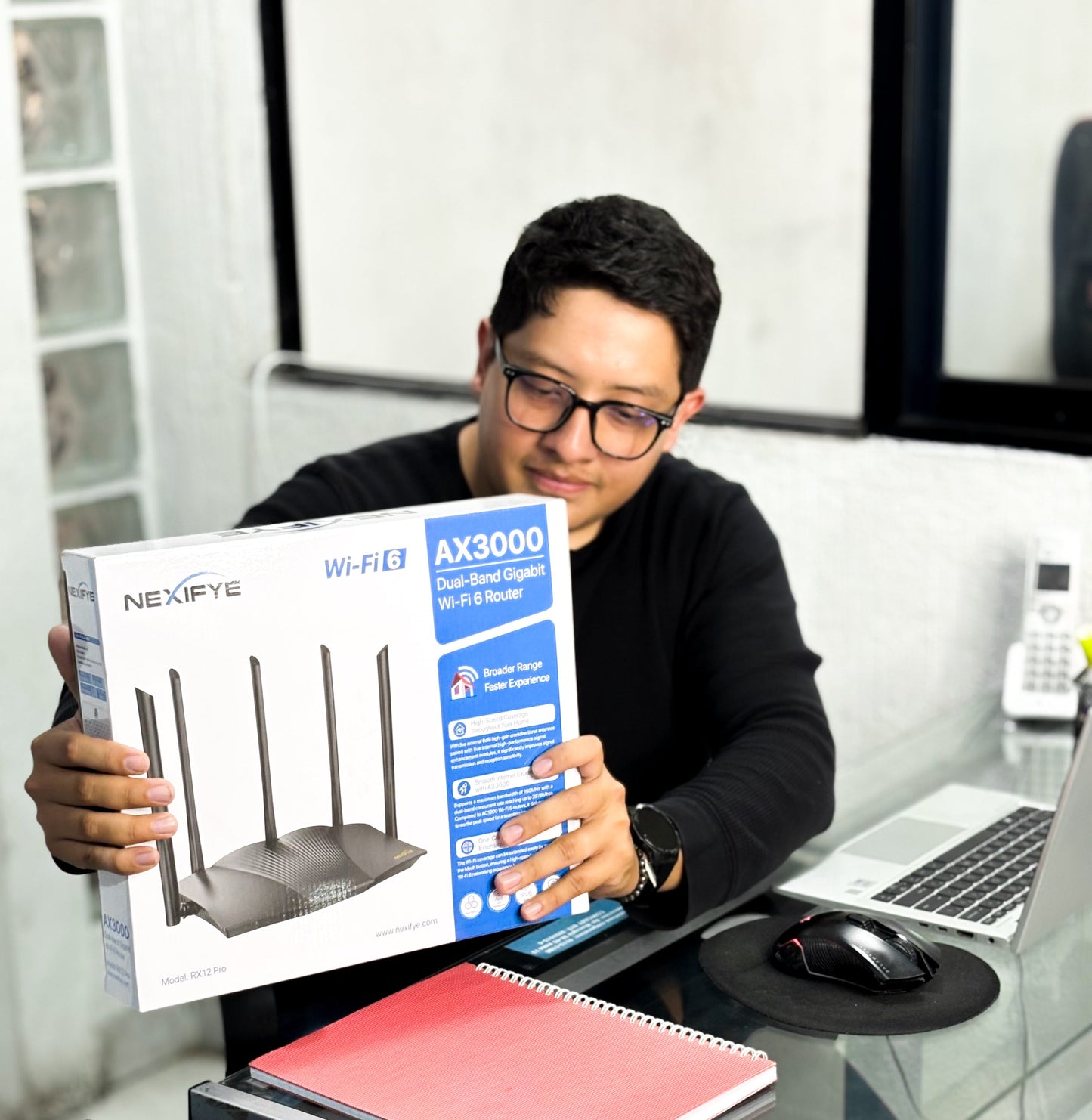 High-Speed Wi-Fi 6 Network System – Nexifye RX12 Pro