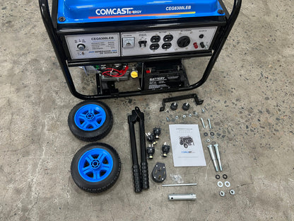 Generador a Gasolina Comcast 8.3 kW I 110/220V, arranque electrico | CEG-8300LEB