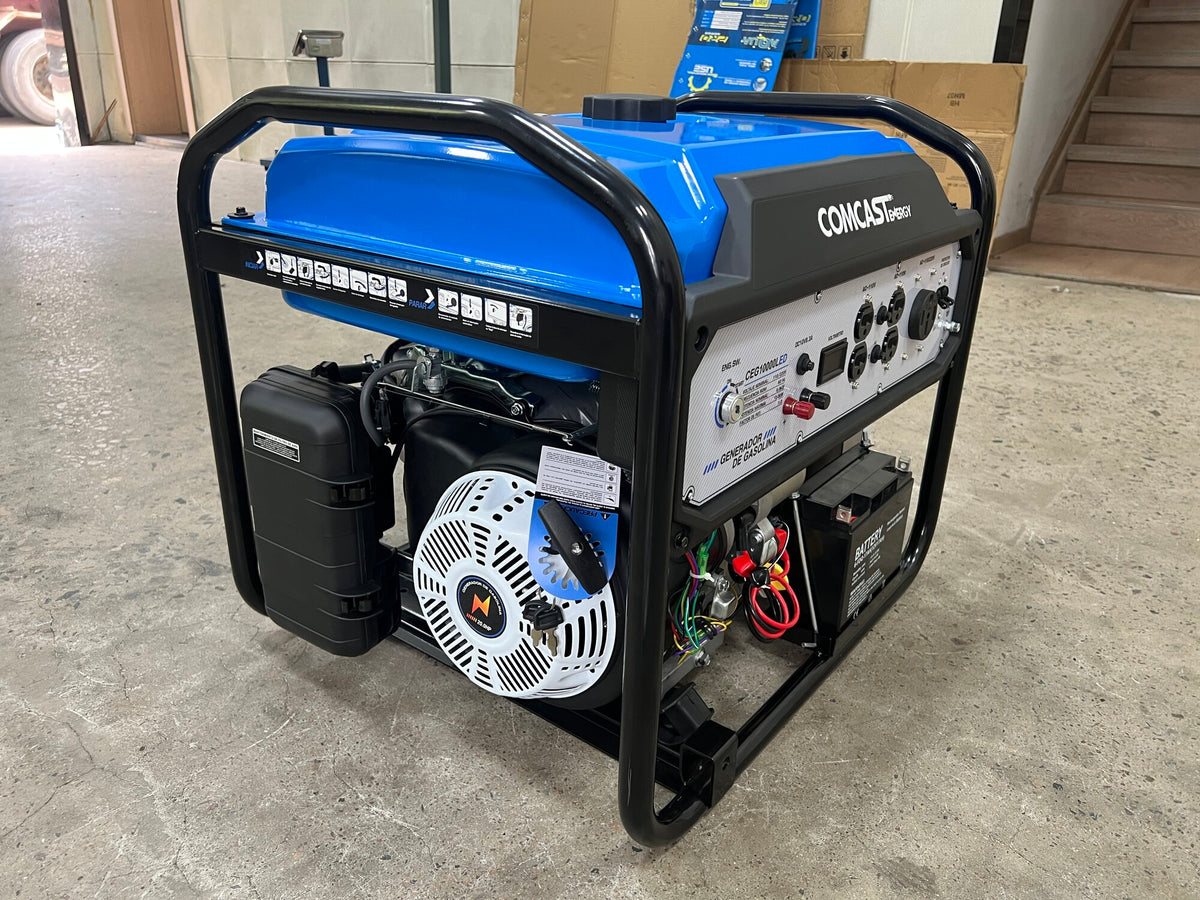 Generador a Gasolina Comcast 10 kW I 110/220V, arranque electrico | CEG-10000LED