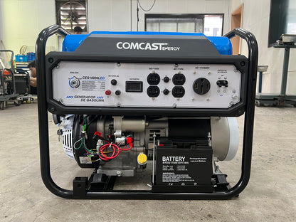 Generador a Gasolina Comcast 10 kW I 110/220V, arranque electrico | CEG-10000LED