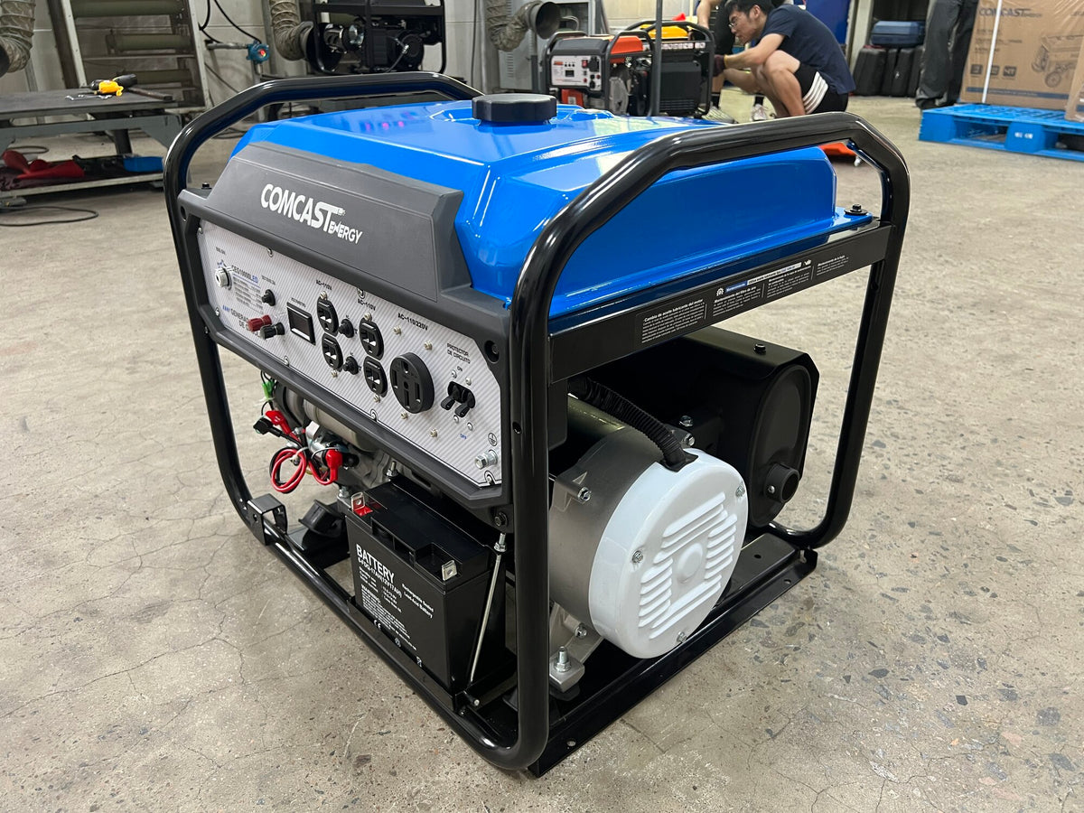 Generador a Gasolina Comcast 10 kW I 110/220V, arranque electrico | CEG-10000LED
