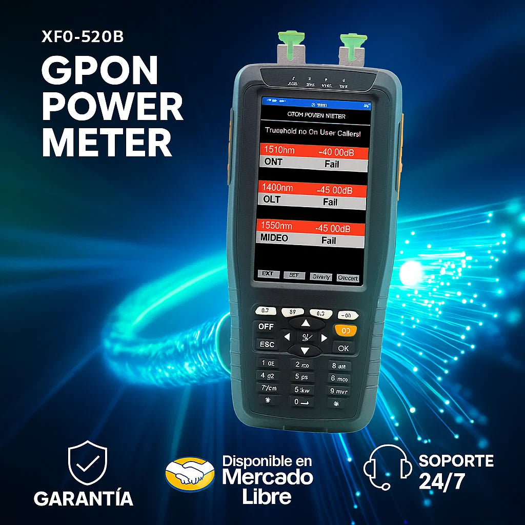 XFO-520B Medidor de Potencia GPON - Comcast Group