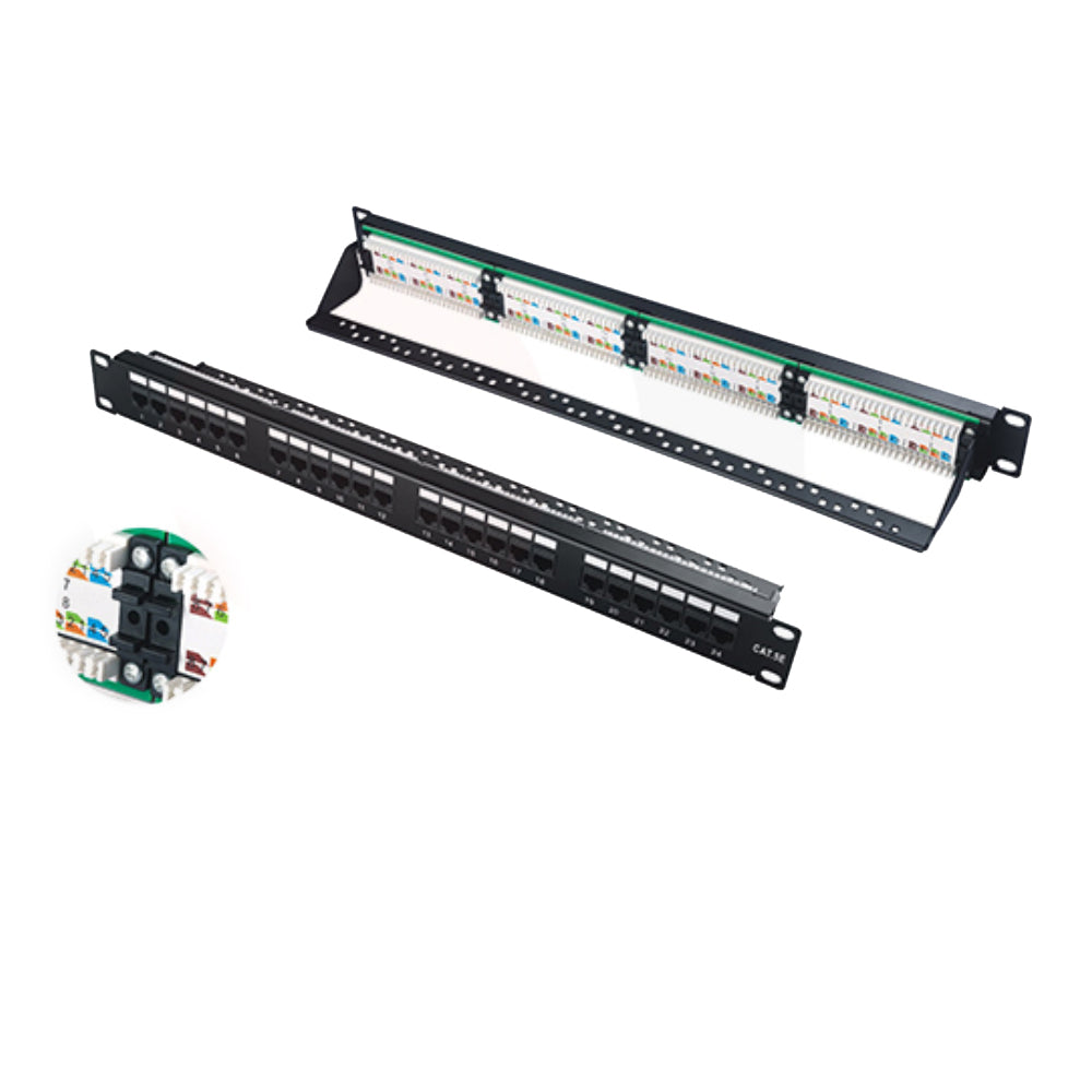 Cat6 24 Port Patch Panel