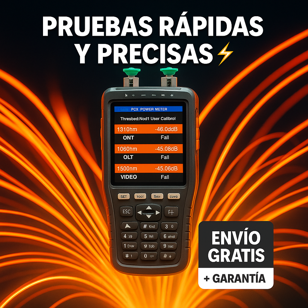 XFO-520B Medidor de Potencia GPON - Comcast Group